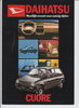 Daihatsu Cuore Charade Charmant Taft 4x4 Prospekt