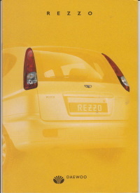 Daewoo Rezzo Prospekt August 2001
