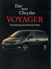 Chrysler Voyager Prospekt Technik November 1995