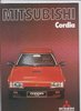 Sportgerät: Mitsubishi Cordia Autoprospekt - 1989*