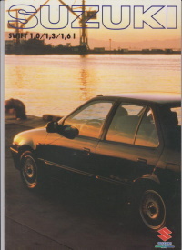 Suzuki Swift Prospekt brochure 2062