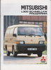 Mitsubishi L 300 Autoprospekt brochure 1990