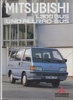 Mitsubishi L 300 Bus Autoprospekt 1987