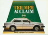Triumph Acclaim Autoprospekt