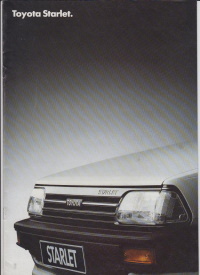 Toyota Starlet Autoprospekt 1986 -2190