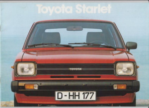 Toyota Starlet Prospekt Mai 1981 -2199