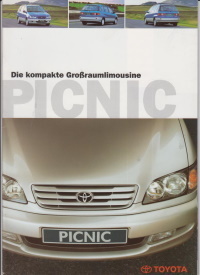Toyota Picnic Prospekt 1997 -2183