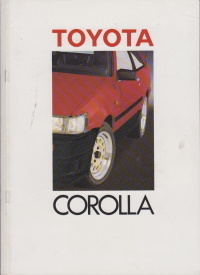 Toyota Corolla Prospekt Zubehör 2238* - Histoquariat