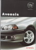 Toyota Avensis Prospekt Zubehör 1997 +  Preisliste