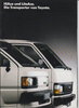 Toyota Liteace und Hiace Prospekt 1986 - 2331