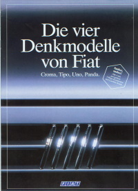 Fiat Croma Tipo Uno Panda Prospekt 1989 -2566