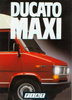 Fiat Ducato Maxi Autoprospekt 1987 -2608