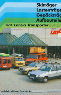 Fiat Automobile - Prospekt Zubehör 2559*