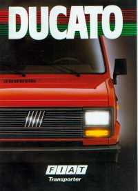 Fiat Ducato Autoprospekt 1987 -2607