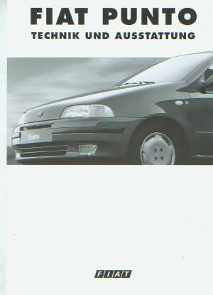 Fiat Punto Technikprospekt  1994 2706