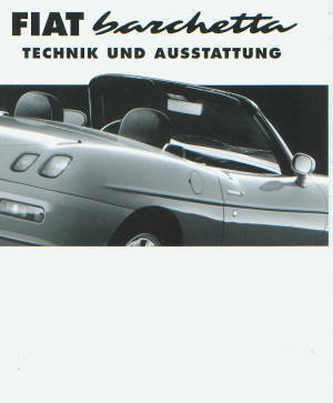 Fiat Barchetta Prospekt Technik 1996 -2787