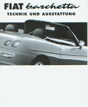 Fiat Barchetta Prospekt Technik 1-2000  2786