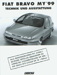 Fiat Bravo Prospekt Technik 1 - 1999 2814