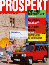Fiat Panda Prospekt 10 - 1990 - 2835*