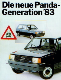 Fiat Panda Prospekt 1983- 2841