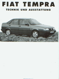 Fiat Tempra Prospekt Technik 4  -1992  2853