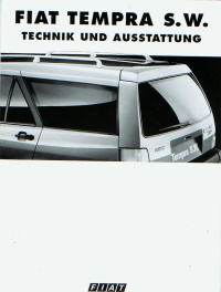 Fiat Tempra S.W. Prospekt Technik 1993 -2862