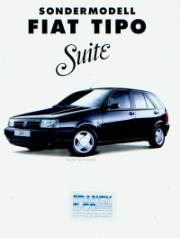 Fiat Tipo Suite Autoprospekt 1993