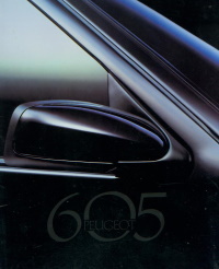 Peugeot 605 2 Prospekte 1989 - 2906*