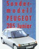 Peugeot 205 Junior Prospekt 1988 - 2938