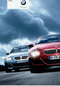 BMW M5 M6 Prospekt aus 2005/2006 2978