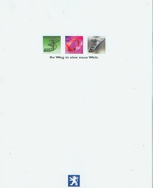 Peugeot 307 Prospekt Juni 2001 - 3017