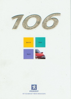 Peugeot 106 Prospekt September 1999 -3059