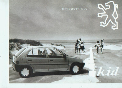 Peugeot 106 Kid Prospekt  1994 3063