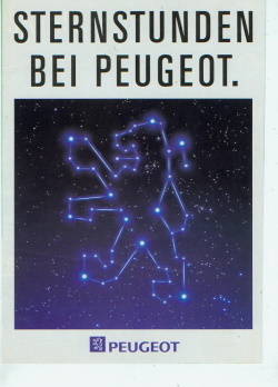 Peugeot Programm Prospekt 1992