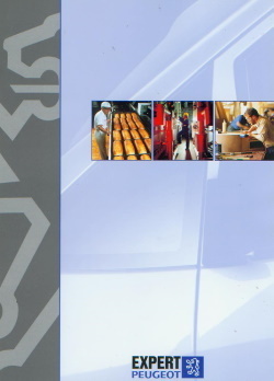 Peugeot Expert Prospekt brochure 1995
