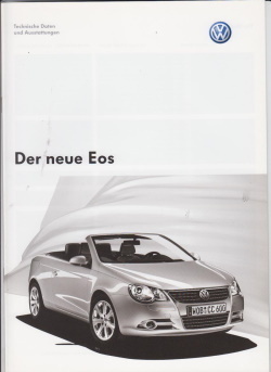 VW Eos Technische Daten Technik 9 - 2005