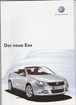 VW EOS Autoprospekt September 2005