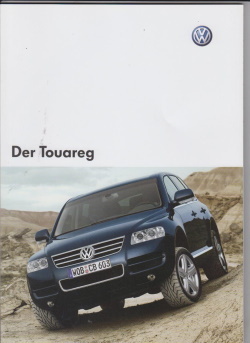 VW Touareg Prospekt aus 2002  3161