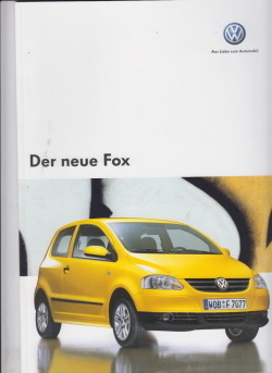 VW Fox Autoprospekt März 2005
