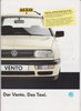 VW Vento Taxi Prospekt Broschüre März 1993