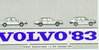 Volvo 340 360 240 760 Preisliste 1.9. 1982 - 3282