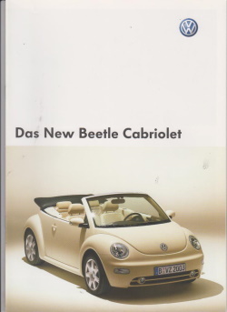 VW Beetle Cabrio Prospekt 9 - 2002  3329