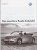 VW Beetle Cabrio Technikprospekt  6 - 2005