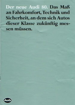 Audi 80 Prospekt 1978 - 3441*