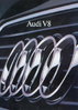 Audi V8 Prospekt brochure 1988 - 3448 *