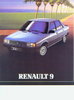 Renault 9 Autoprospekt aus ?? 80er Jahre