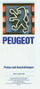 Peugeot PKW Programm Preisliste 3. Oktober 1988