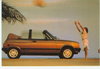 Talbot Samba Cabriolet Postkarte AK 80er Jahre