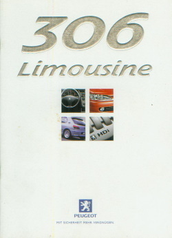 Peugeot 306 Limousine Prospekt 1999