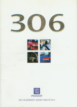 Peugeot 306 Prospekt brochure aus 1997 - 3560)